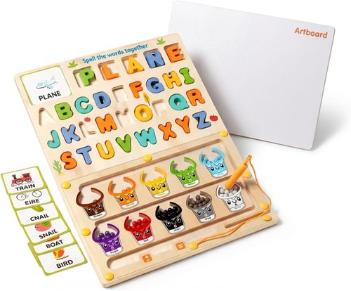 Montessori busy board wooden - busy,