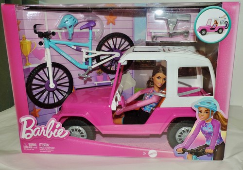 New mattel barbie doll car - barbie, &