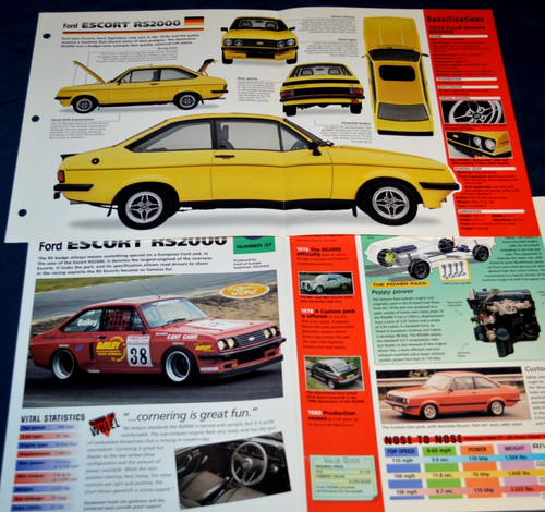 1979 ford escort rs2000 specs - ford,