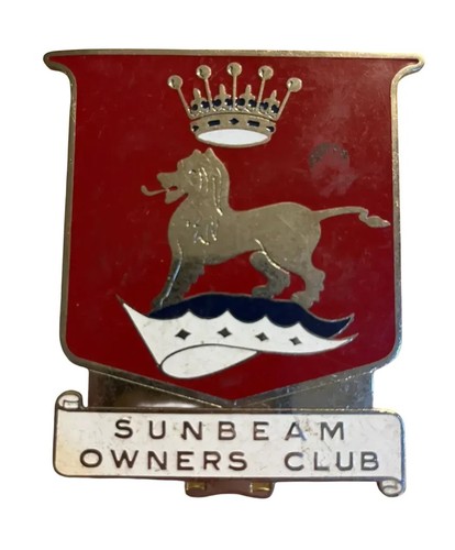 Badge auto car - , sunbeam