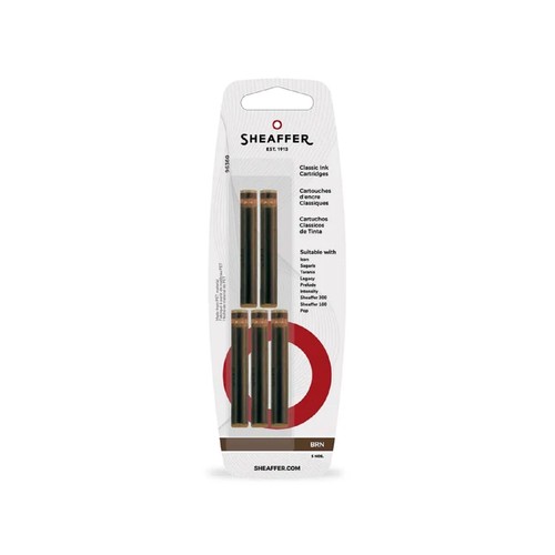 Shaffer brown ink cartridge - brown,
