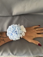 Stunning baby blue corsage 