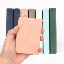 Small Notebook A7 Portable Mini Portable Small Diary Pocket Book Thick Leather
