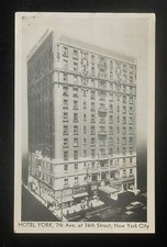 1954 Hotel York 7th Ave. at