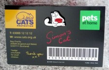 Pin Badge Simons Cat - Red Bowl (Cats Protection Charity Listing) 2020 BADGE