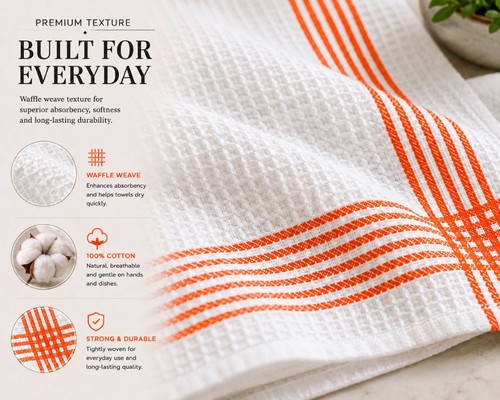 Lavish waffle tea - tea, towels