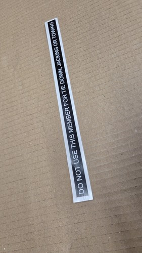 Xr2 panhard rod sticker vinyl - rod,