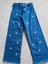 Desigual jeans with dasies - desigual,