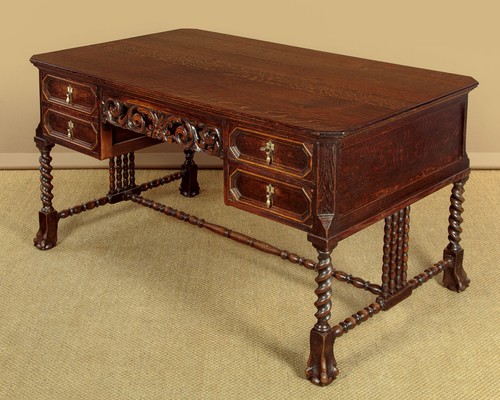 Antique carolean style - carolean, oak