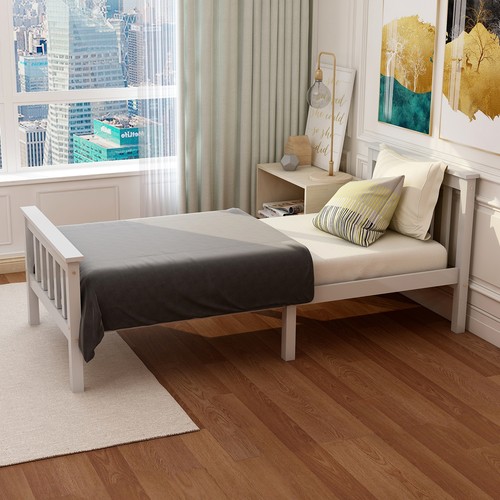 3ft single pine bed - pine,