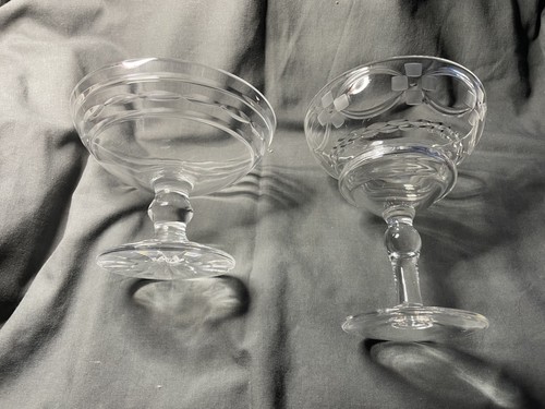 Crystal cocktail glass poss - crystal,