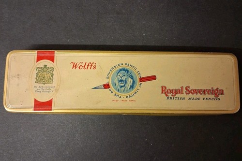 Vintage pencil tin - pencil,
