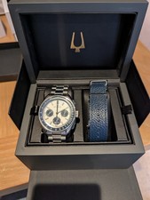 Bulova Lunor Pilot 43mm Blue 98K112