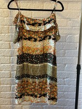 Tesco F&F Cottage core vibes floral flowy mini dress UK 16