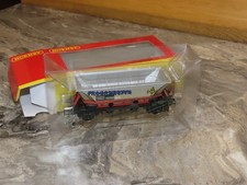 BV214: HORNBY R6706 HAA MGR GRAFFITI WAGON 'BR RAILFREIGHT' (WEATHERED) OO GAUGE