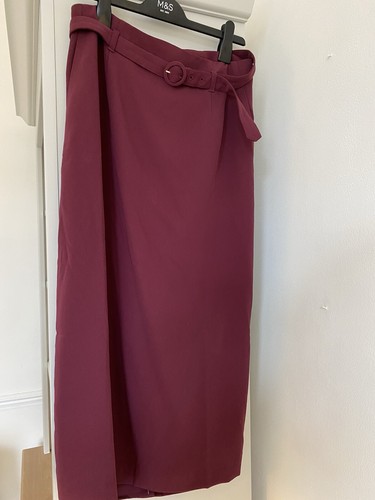 Boden midi skirt - skirt, burgundy
