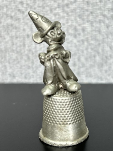 Walt disney pewter - walt, thimble