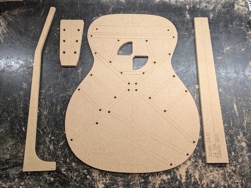 Acoustic guitar template - acoustic,