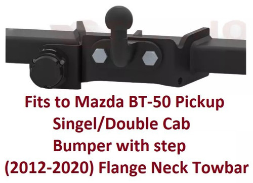 Flange neck tow - tow, for