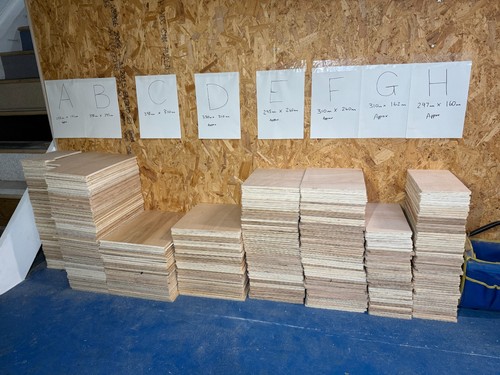 9mm plywood offcuts - plywood,