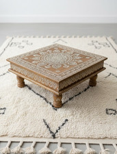 Bajot Table Hand Painted Mango