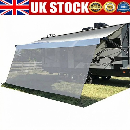 Awning sun shade screen - rv,