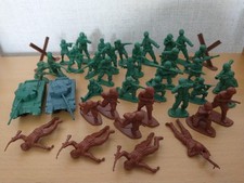 Vintage Plastic Green Brown