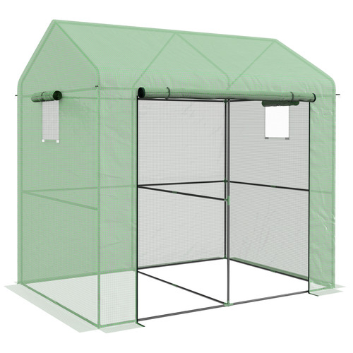 Outsunny walk green - walk-in,