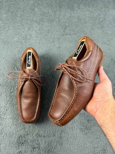 Clarks mens brown leather - clarks,