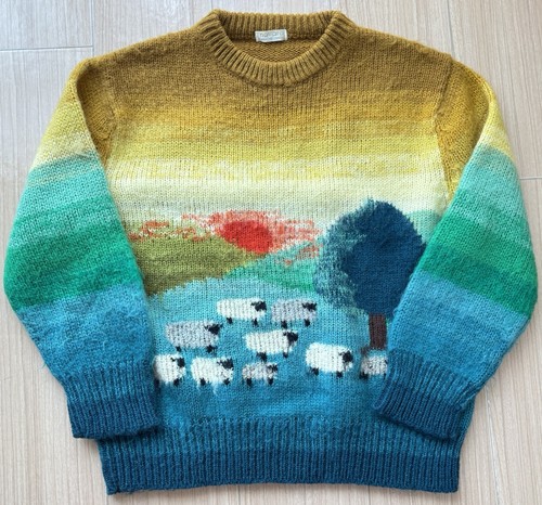 Vtg novara landscape knit - vtg,