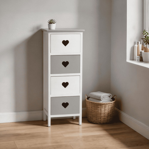Drawer chest narrow - chest, slim