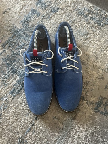 Blue suede oliver men s - blue,