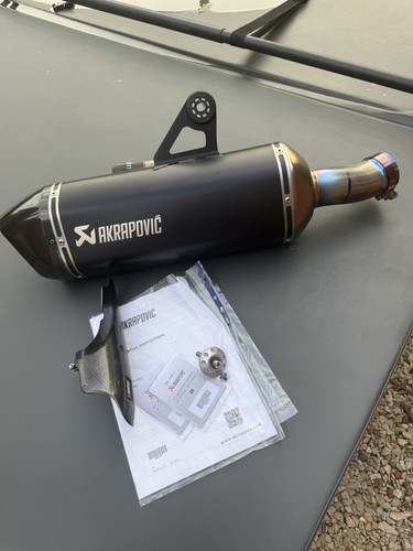 Bmw akrapovic exhaust silencer - bmw,