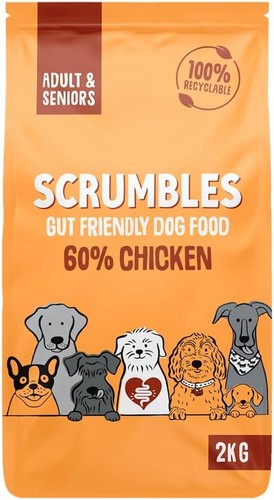 Dog food with - with, chicken,