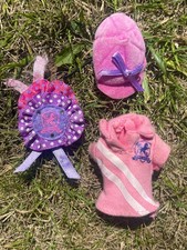 Vintage Pony Parade Dolls Clothes Accessories T Shirt Riding Hat Horse Rosette