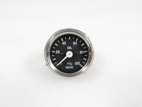 Smith type oil pressure - pressure, gauge