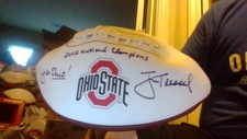 Coach Jim Tressel Signed Ohio