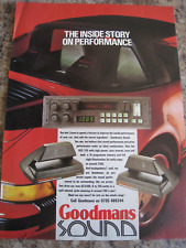 GOODMANS SOUND GCE 219 LOUD SPEAKERS GLS 500 HIFI ADVERT A4 SIZE FILE 17