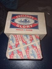 Englands Glory Matches Vintage