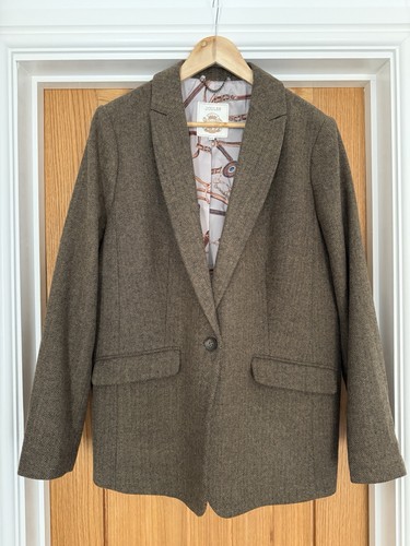 Joules womens bramble tweed - bramble,