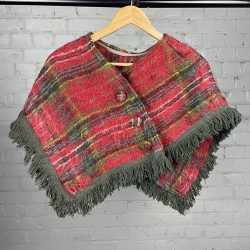 Lochcarron mohair tartan - tartan, cape