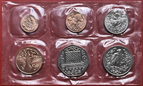Isle man 1981 unc coin - isle,