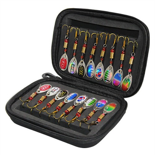 16pcs spoon metal fishing - spoon,