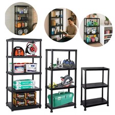 5 Tier Plastic Shelving Home