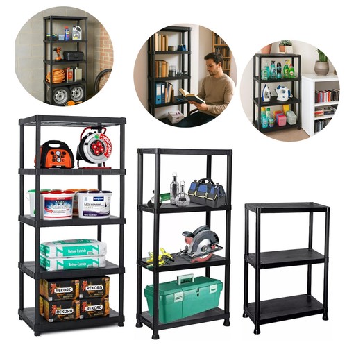 Tier plastic shelving home - 5,