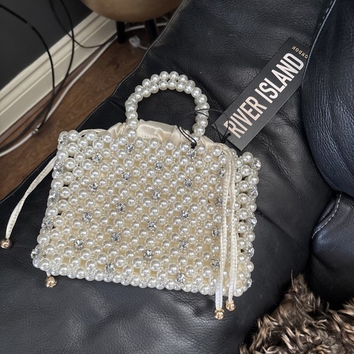 River island pearl diamanté - island, &