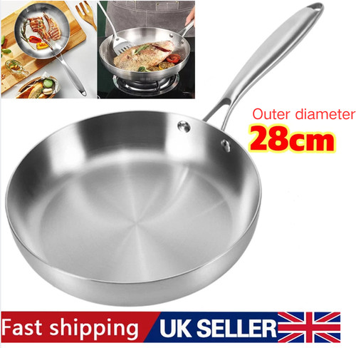410 stainless steel frying - stainless,
