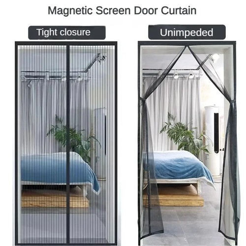 Magnetic insect door screen - magnetic,