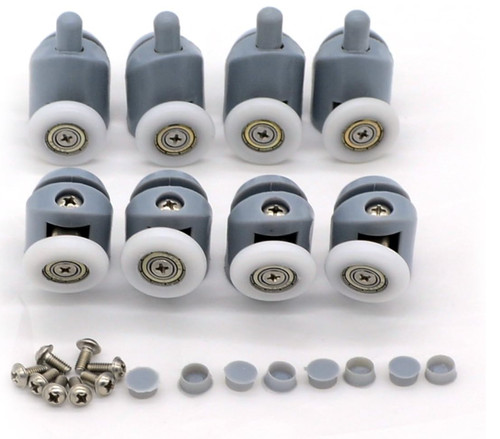 Shower door rollers set - shower, of