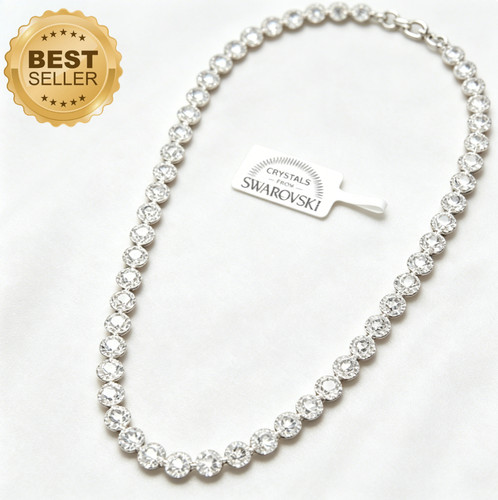 Sparkling silver angel tennis - sparkling,